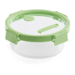 Boîte à lunch ronde en verre Lékué 0,95 L, Vert