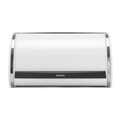 Boîte à pain Roll Top petite, Blanc