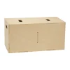 Boîte de rangement Cube Long, Bouleau