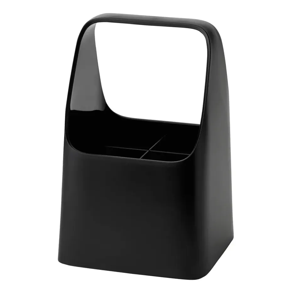 Boîte de rangement HANDY-BOX 12x12,5 cm, Noir