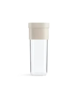 Boîte de rangement Lékué Flip taille grande, Beige
