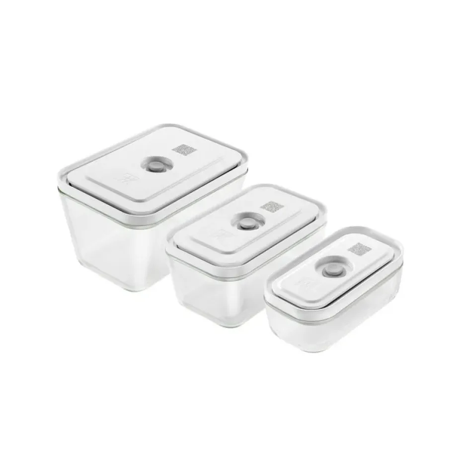Boîte sous vide Zwilling Fresh & Save 3 pièces, verre borosilicate