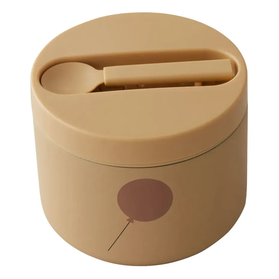 Boîte thermos à déjeuner Design Letters grand, Balloon-beige