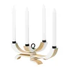 Bougeoir à 4 branches Nordic Light, blanc