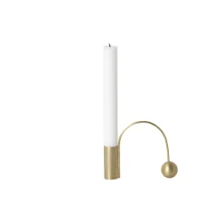 Bougeoir Balance laiton, bougeoir
