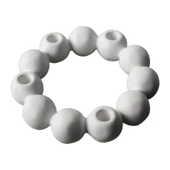 Bougeoir Bright Ø27 cm, White
