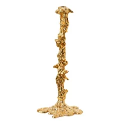 Bougeoir Drip XXL 50 cm, Or