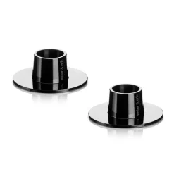 Bougeoir ester & erik brillant lot de 2, Noir