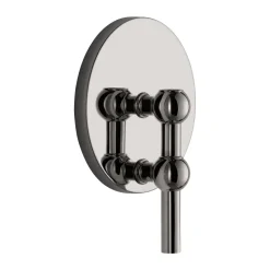 Bougeoir mural STOFF Nagel, Noir chrome
