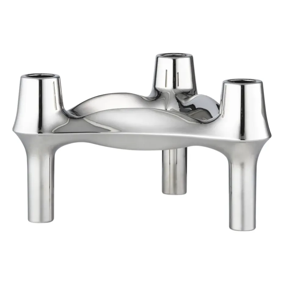 Bougeoir STOFF Nagel BMF, Chrome