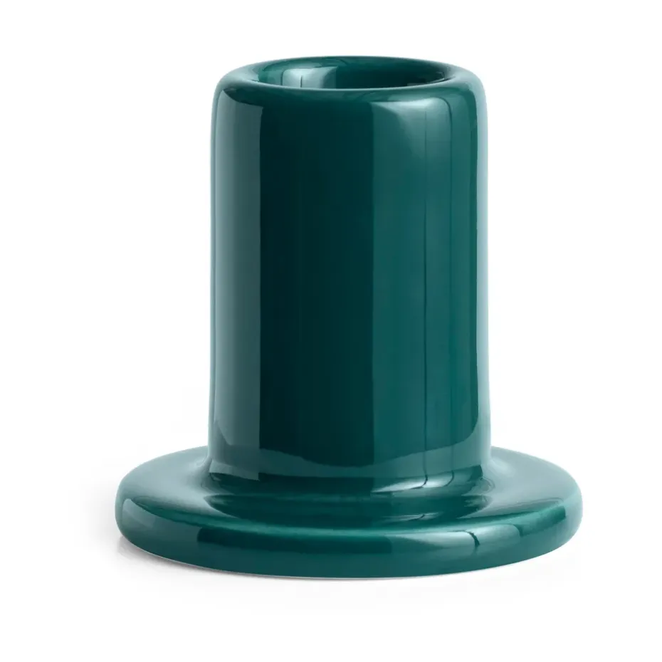 Bougeoir Tube 5 cm, Dark green