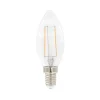 Bougie à filament LED Airam - ampoule C35, Clair, dimmable e14, 3w