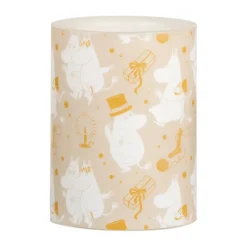 Bougie bloc LED Moomin 10 cm, Sparkling stars