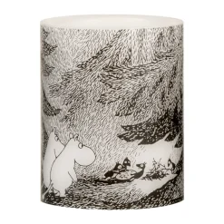 Bougie bloc LED Moomin 12,5 cm, Under the trees