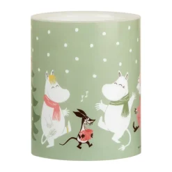 Bougie bloc LED Moomin 12,5 cm, Festive spirits