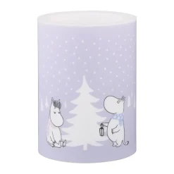 Bougie bloc LED Moomin 10 cm, Snowfall