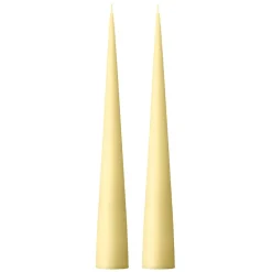 Bougie cônique ester & erik 37 cm Lot de 2 mat, Buttermilk 17