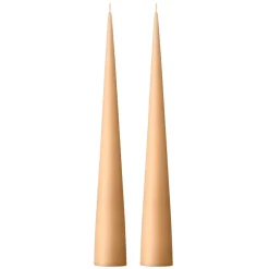 Bougie cônique ester & erik 37 cm Lot de 2 mat, Melon sorbet 19