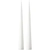 Bougie cônique ester & erik 37 cm Lot de 2 lacquées, Pure white 31-0