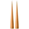 Bougie cônique ester & erik 37 cm Lot de 2 mat, Abricot foncé 19