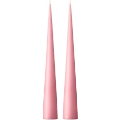 Bougie cônique ester & erik 37 cm Lot de 2 mat, Old rose 39