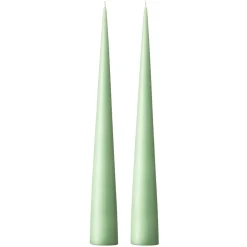 Bougie cônique ester & erik 37 cm Lot de 2 mat, Eucalyptus 66