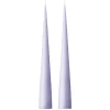 Bougie cônique ester & erik 37 cm Lot de 2 mat, Airy violet 12