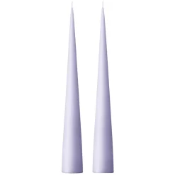 Bougie cônique ester & erik 37 cm Lot de 2 mat, Airy violet 12
