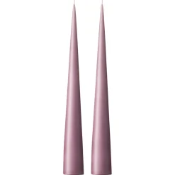 Bougie cônique ester & erik 37 cm Lot de 2 mat, Muted mauve 42