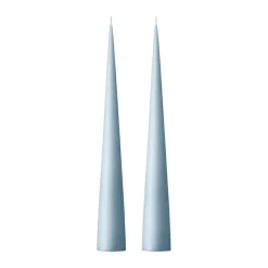 Bougie cônique ester & erik 37 cm Lot de 2 mat, Dusty blue 83