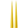 Bougie cônique ester & erik 37 cm Lot de 2 lacquées, Lemon drop 15-0