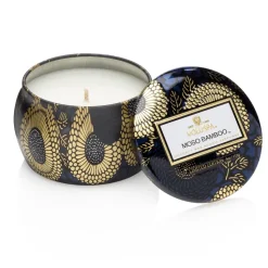 Bougie décorative étain 25 heures, Moso Bamboo