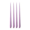 Bougie ester & erik Lot de 4 mat, Crocus delight 07, 42 cm
