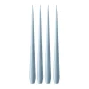 Bougie ester & erik Lot de 4 mat, Dusty blue 83, 32 cm