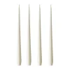 Bougie ester & erik Lot de 4 laquée, ivory, 32 cm