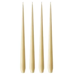 Bougie ester & erik Lot de 4 laquée, Pale ginger 14-0, 32 cm