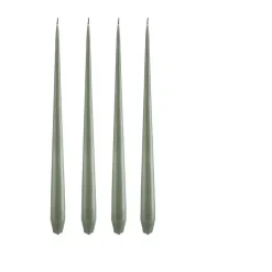 Bougie ester & erik Lot de 4 mat, green soil, 32 cm
