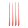 Bougie ester & erik Lot de 4 mat, Coral reef 26, 32 cm