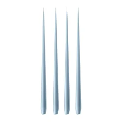 Bougie ester & erik Lot de 4 laquée, Dusty blue 83, 42 cm