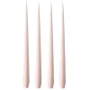 Bougie ester & erik Lot de 4 mat, Rosewater 51, 32 cm