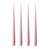 Bougie ester & erik Lot de 4 mat, old rose, 32 cm
