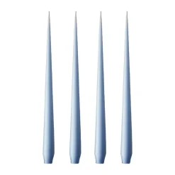 Bougie ester & erik Lot de 4 mat, icy lavender, 32 cm