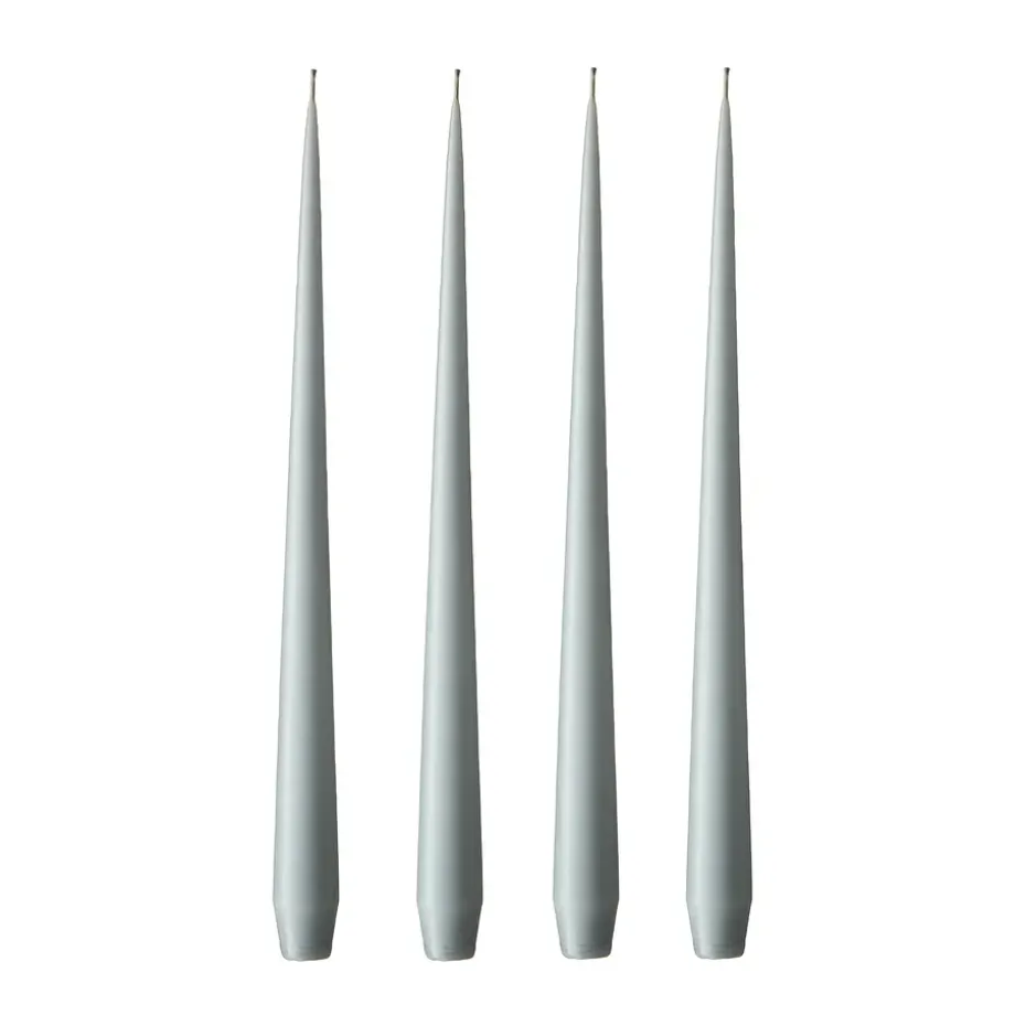 Bougie ester & erik Lot de 4 mat, concrete, 32 cm