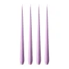 Bougie ester & erik Lot de 4 mat, Crocus delight 07, 32 cm