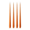 Bougie ester & erik Lot de 4 mat, Mild orange 16, 32 cm