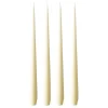 Bougie ester & erik Lot de 4 mat, Buttermilk 17, 32 cm