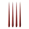 Bougie ester & erik Lot de 4 mat, aged rust, 32 cm