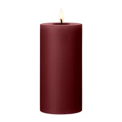 Bougie LED bloc Ester & Erik, 44/2 Deep Wine, 15cm