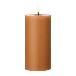 Bougie LED bloc Ester & Erik, 23 Raw Toffee, 15cm