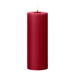 Bougie LED bloc Ester & Erik, 36 Winter Berry, 20cm